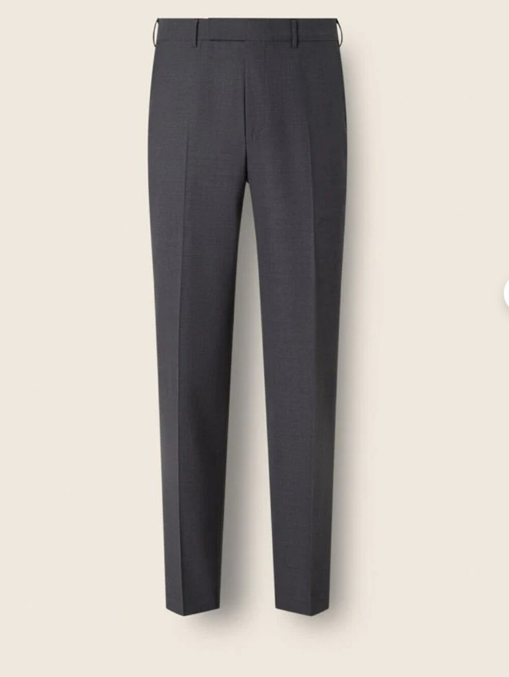 Zzegna Mens Wool Gray Lixory Dress Pants Like New 30x30